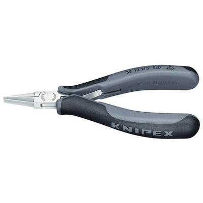 Knipex Electronics Pliers with Multi-Component Grips (3512115ESD)