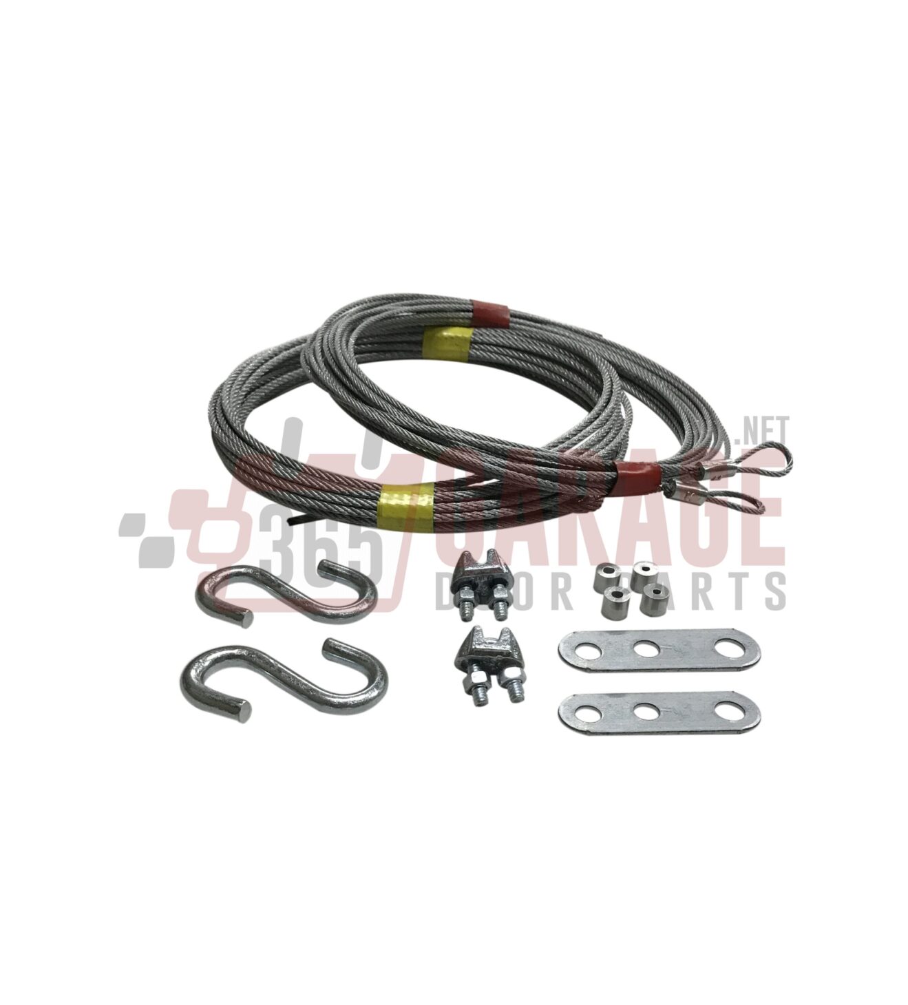 Garage Door Cable Replacement Kit. Two 3/32″ x 13 Long and Two 1/8″ x 14 Cables