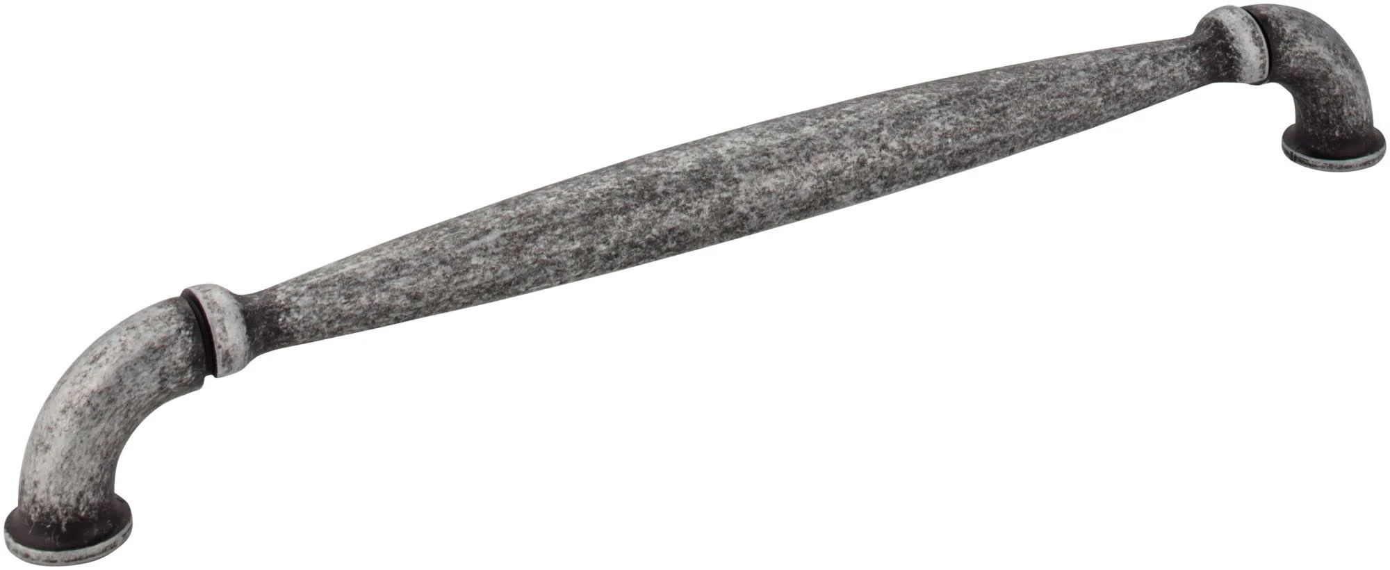Jeffrey Alexander 737-12SIM 12″ Center-to-Center Distressed Antique Silver Chesapeake Appliance Handle