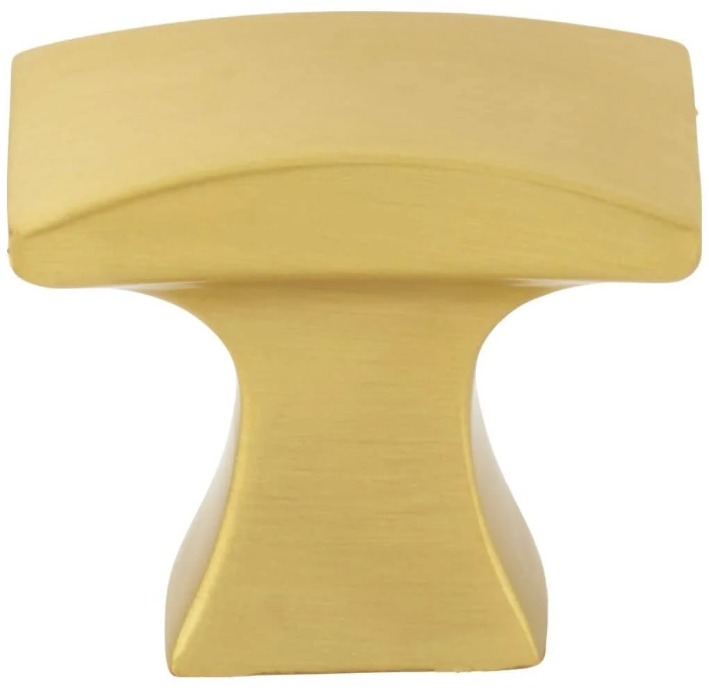 Jeffrey Alexander 767BG 1-1/4″ Overall Length Brushed Gold Flared Philip Cabinet Knob
