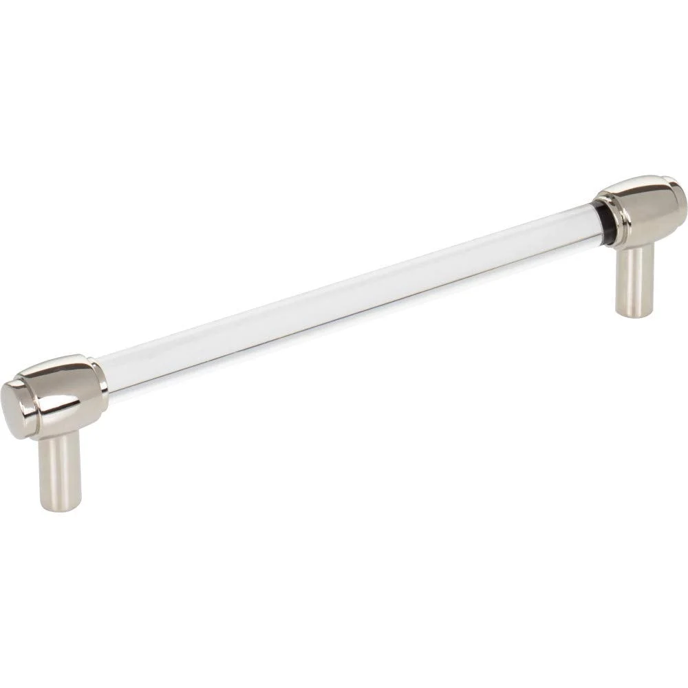 Jeffrey Alexander 775-160NI 160 mm Center-to-Center Polished Nickel Carmen Cabinet Bar Pull