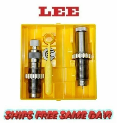 Lee 2 Die Collet Neck Sizer Set for338 WINCHESTER MAGNUMNew! # 90721