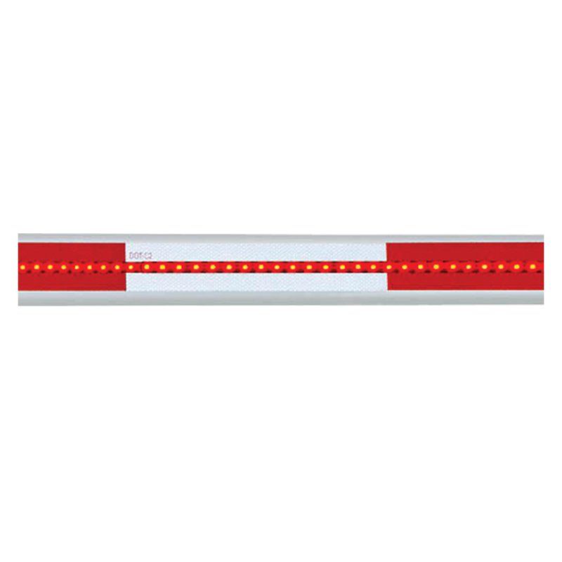 Liftmaster 50ALMARMDOT 15' White Aluminum Arm With Retro Reflect Dot Tap