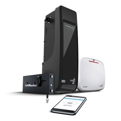 LiftMaster 98022 | Elite Series DC Battery Backup Wall Mount Wi-Fi Garage Door Opener
