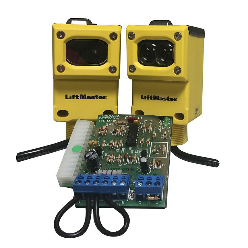 Liftmaster CPS3-N4 Option Card w/ CPS-L Photo-Eyes w/ Nema 4 Enclosure for Apps Requiring 2 Sets of Photo-Eyes