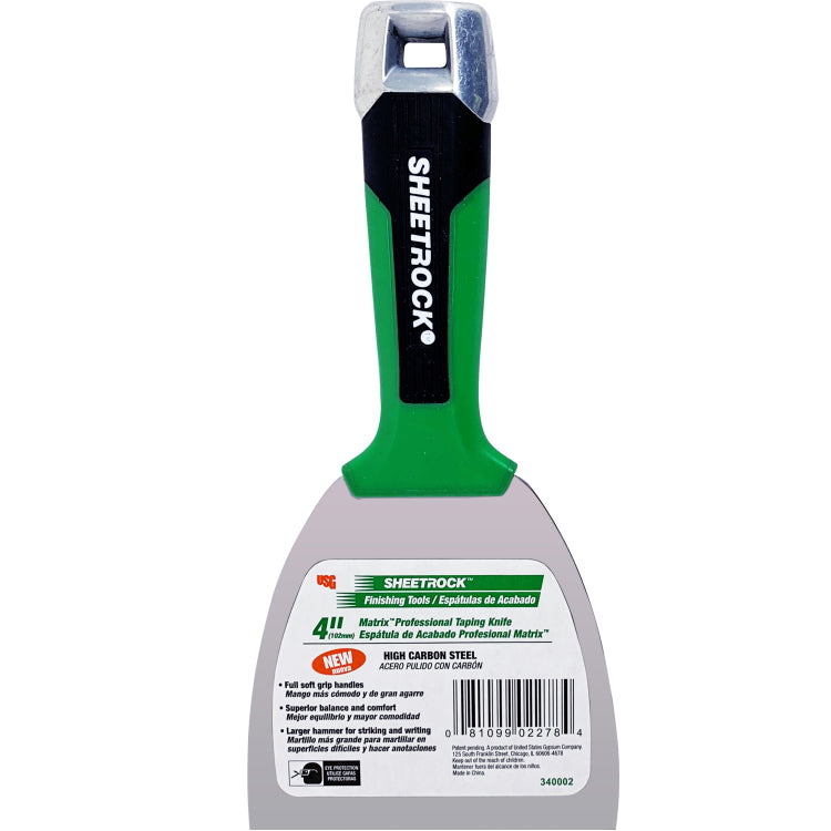 USG Sheetrock Tools Matrix Carbon Steel Drywall Taping Knives