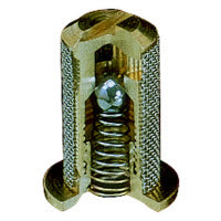 200 Mesh Brass Strainer w / 10 psi Check Valve