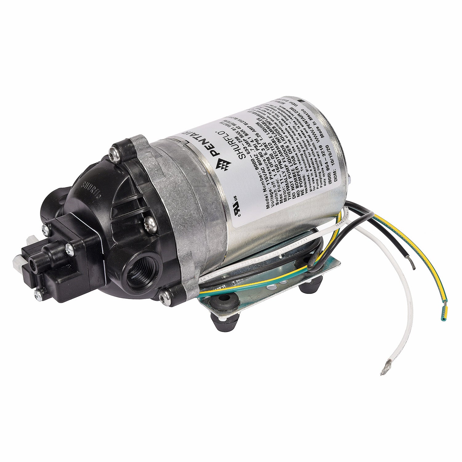 8000-533-236 115VAC Automatic Demand Pump (1.4 gpm, 60 psi)