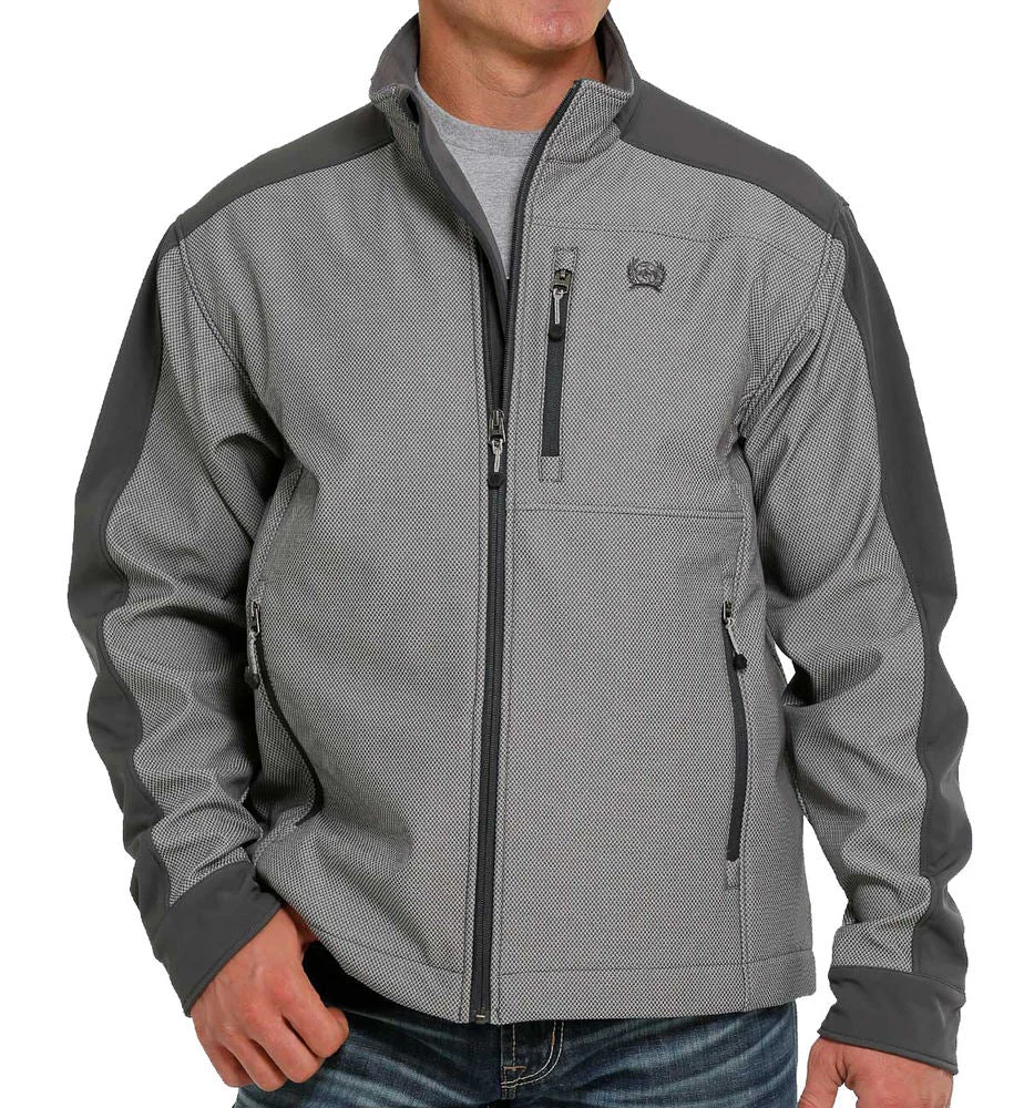 Men’s Cinch Cinch Grey and Black Jacket