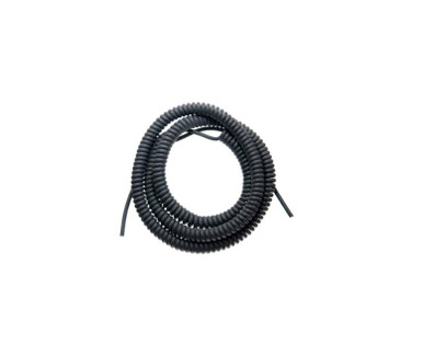 Miller Edge C182-12B Coil cord18 gauge2 conductor stretches to 12' appx