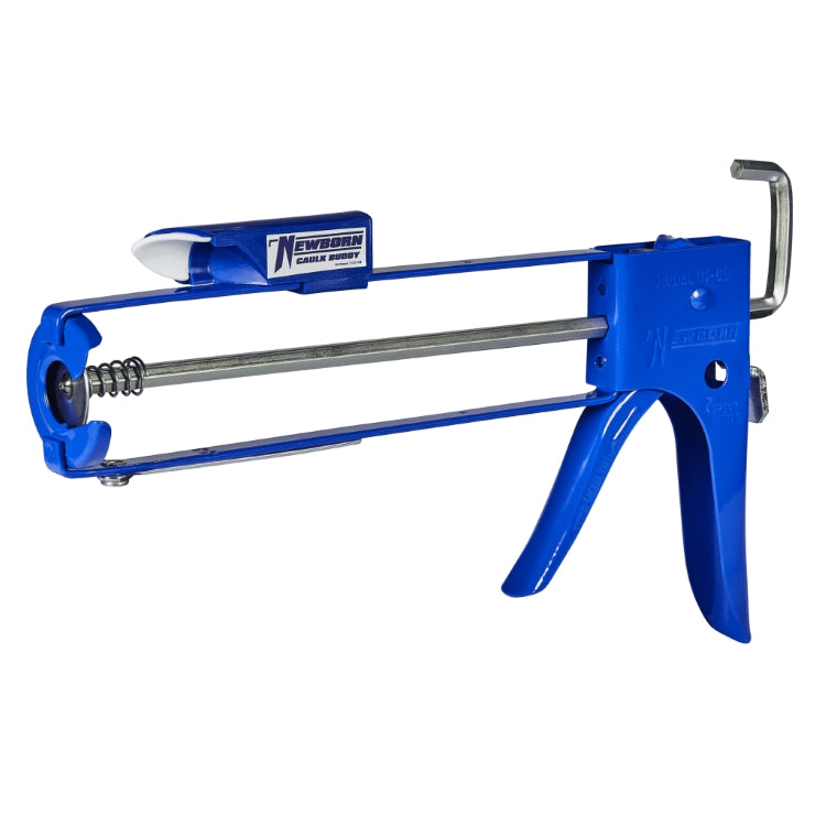 Newborn 111 Skeleton Hex Rod Caulk Gun- 1/10 Gal