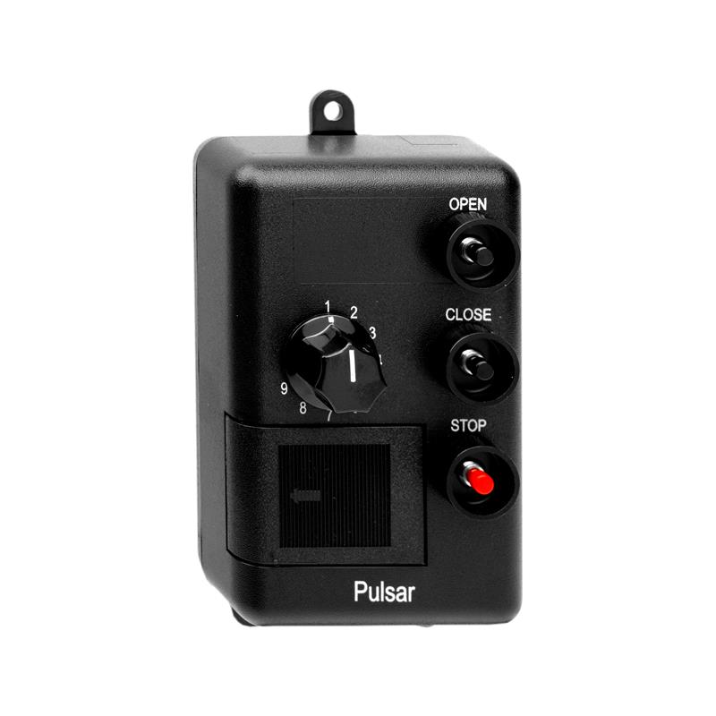 Pulsatr 9-Channel Commercial Garage Door Control Transmitter w/ Open/Close/Stop 639T