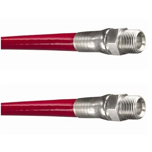 Piranha 3/8″ x 100′ Sewer Jetter Hose 5,000 PSI Red (MxM)
