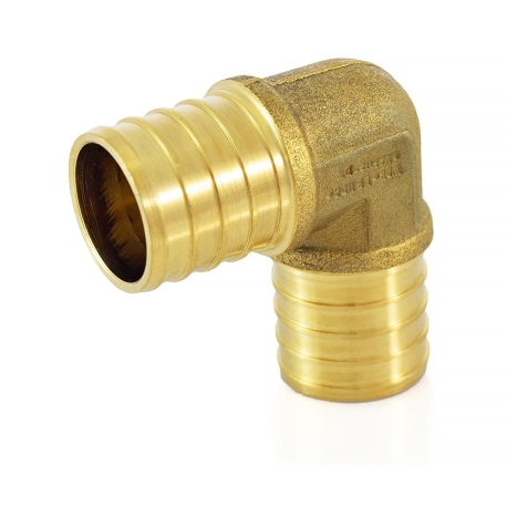 1" PEX x 1" PEX Elbow (Lead-Free)