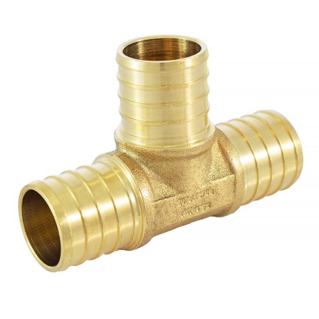 1" x 1" x 1" PEX Tee (Lead-Free)