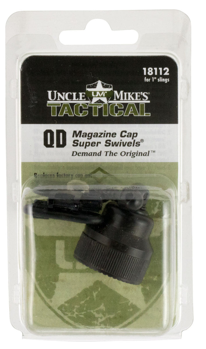 Uncle Mikes 18112 Shotgun Swivels1" Black Mossberg 590/835