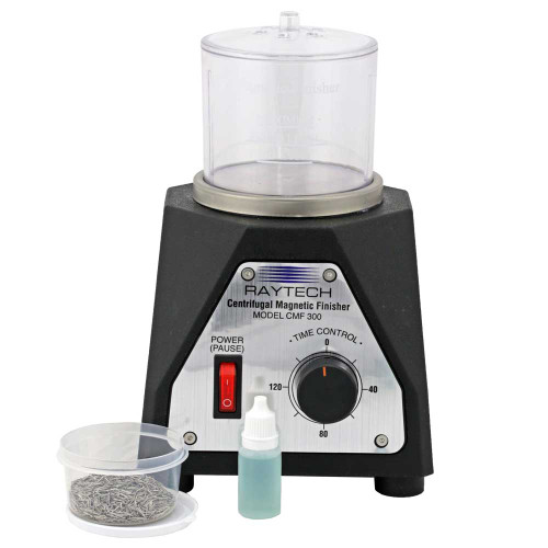Raytech CMF-300 1 to 5 Ring Magnetic Finisher