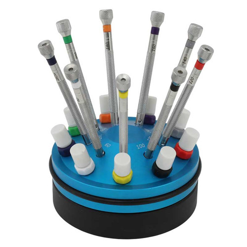 Euro-Pro Premium Screwdriver Set on Deluxe Base
