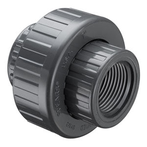 1/2" Schedule 80 PVC (FPT x FPT) Union 858-005