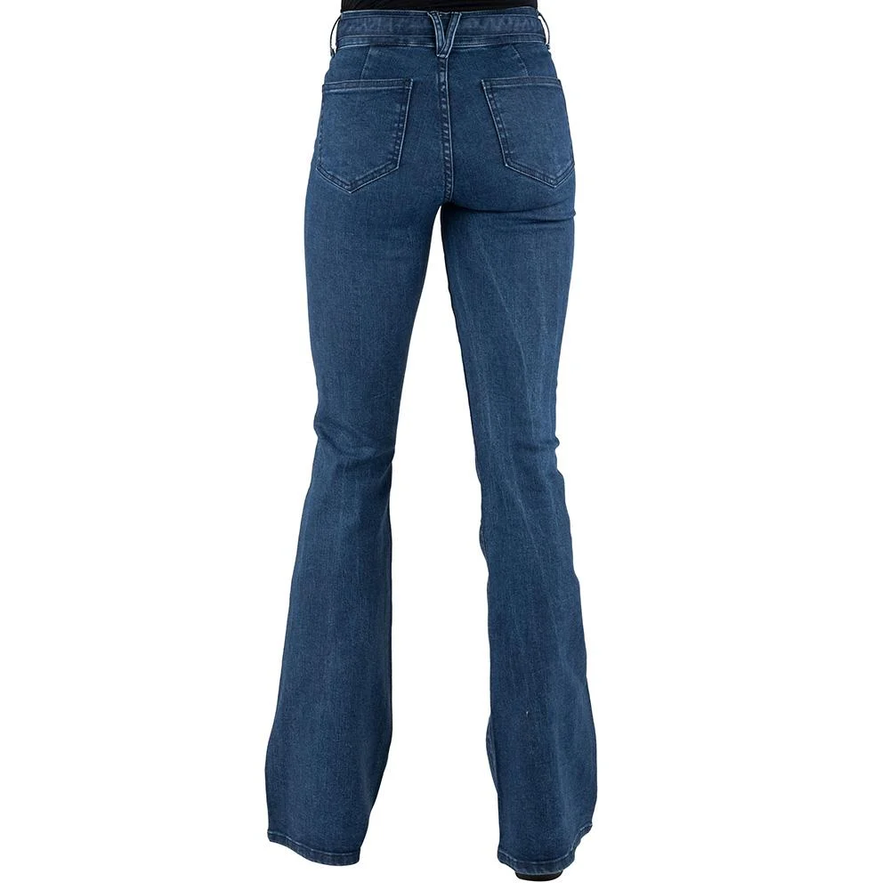 Stetson Women’s High Waist Flare Fit Jean