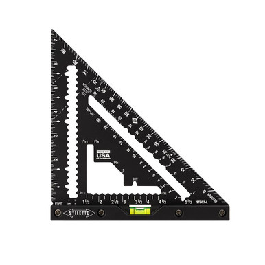 Stiletto STSQ7-L 7 in Carpenter Square with Level