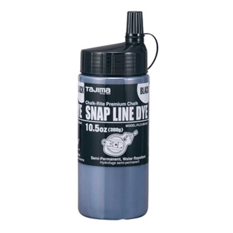 Tajima Black Semi-Permanent Snap-Line Chalk- 10.5oz