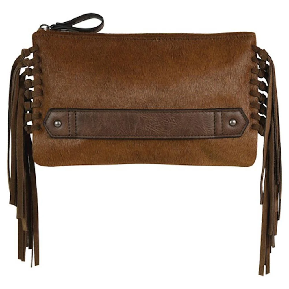 Tony Lama Hair on Hide Clutch