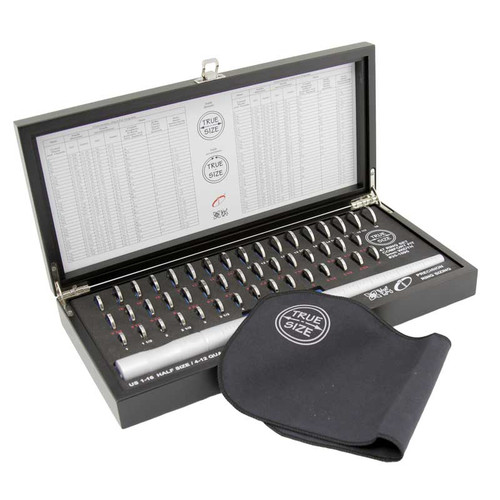 True Size Ring Sizing System with Mandrel