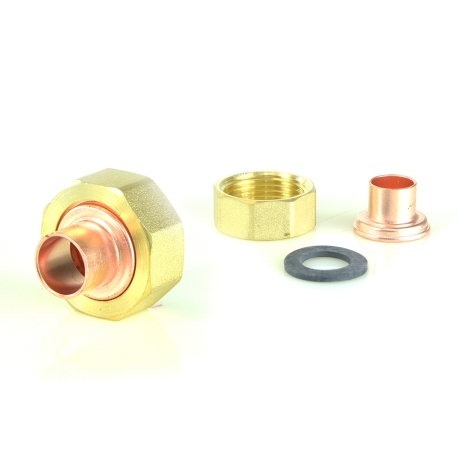1/2" Sweat Pump Unions (Pair)