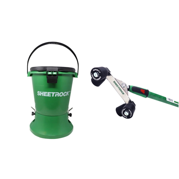 USG Sheetrock Paper-Face Corner Bead Install & Finish Kit w/ Hopper & 90 degree Roller