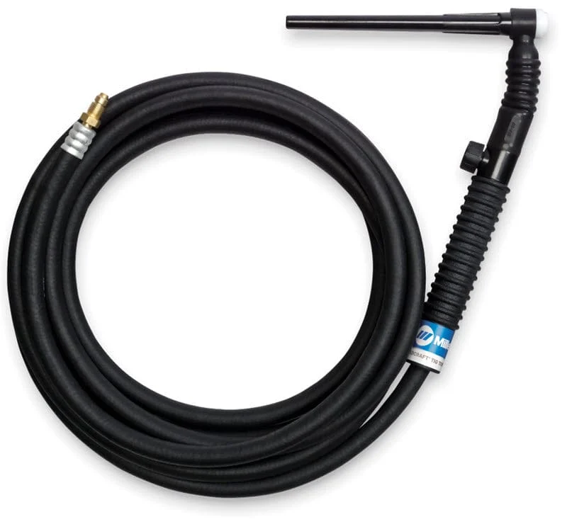 Weldcraft A-125 Flex Valve TIG Torch Pkg – 125 Amp Air-Cooled WP-9FV-12-R