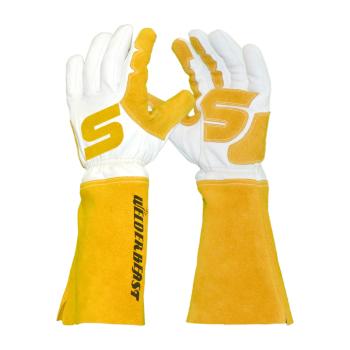 Azusa Safety Welderbeast Goatskin Leather Welding Gloves XL