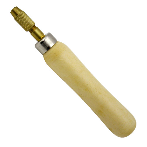 Needle File Handle with Brass Chuck