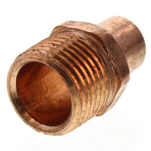 3/8" x 3/4" Copper x Male Adapter