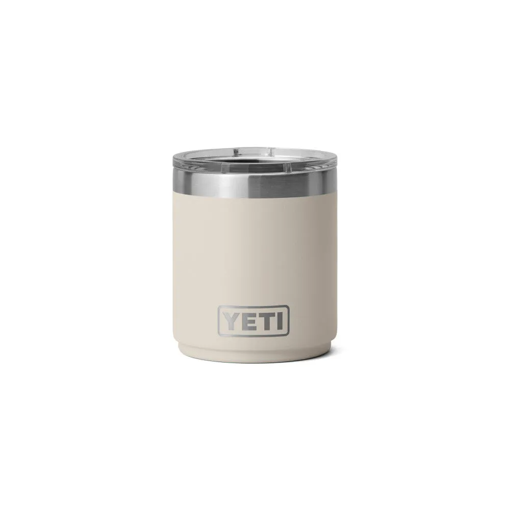 Yeti Rambler 10oz Stackable Lowball with Magslider Lid Cape Taupe