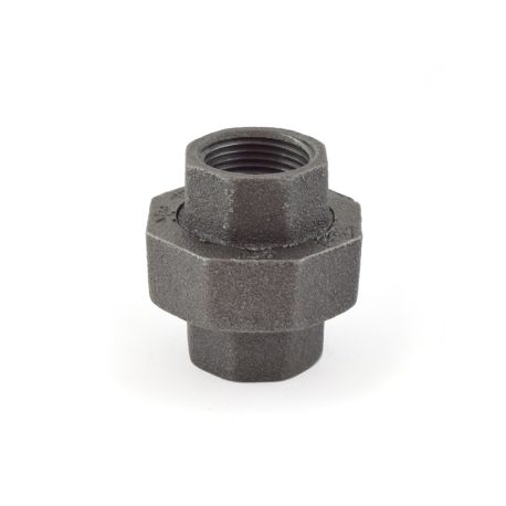 3/4" Black Union (Imported)